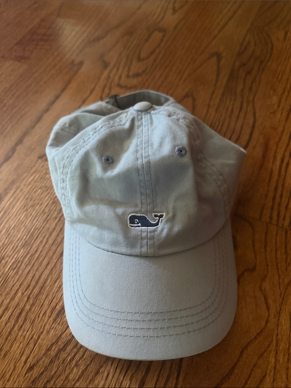 Vineyard Vines Light Blue Womans Whale Baseball Cap